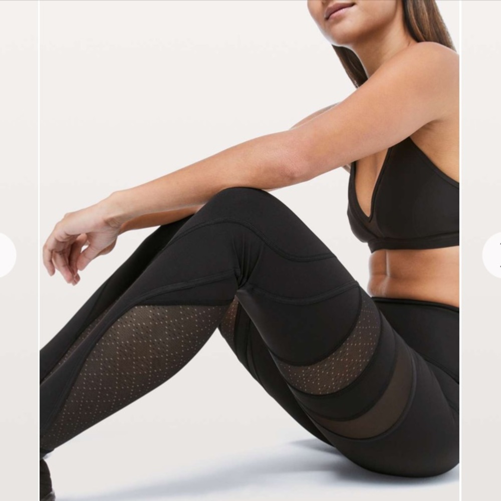 Lululemon- Wunder Under HR Tight Mesh *28